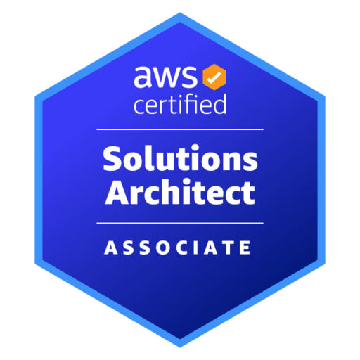 AWS certification badge