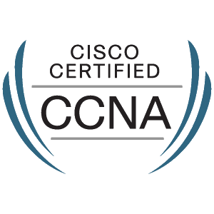 Cisco CCNA certification badge
